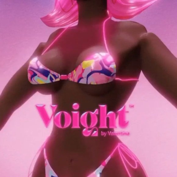 Voight by Valentina made in heaven hoodie pink oversized unisex limited medium - Picture 6 of 6